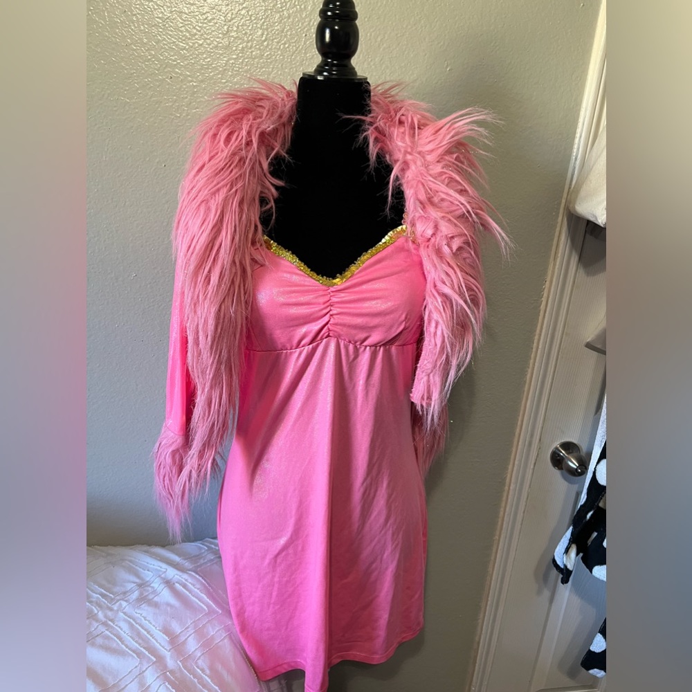 Barbie dress and jacket Halloween costume